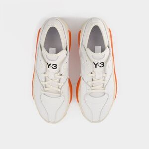 Y-3 Hokori III White Orange Sneakers